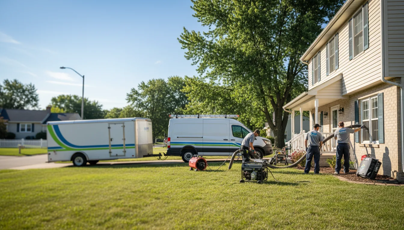 Flooded Basement Restoration And Cleanup With Repair in Bertrand, NE near me